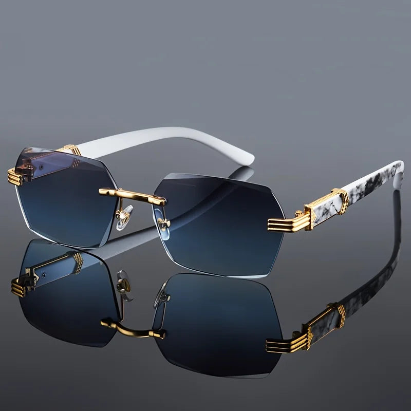 Gatsby Rimless Gradient Sunglasses
