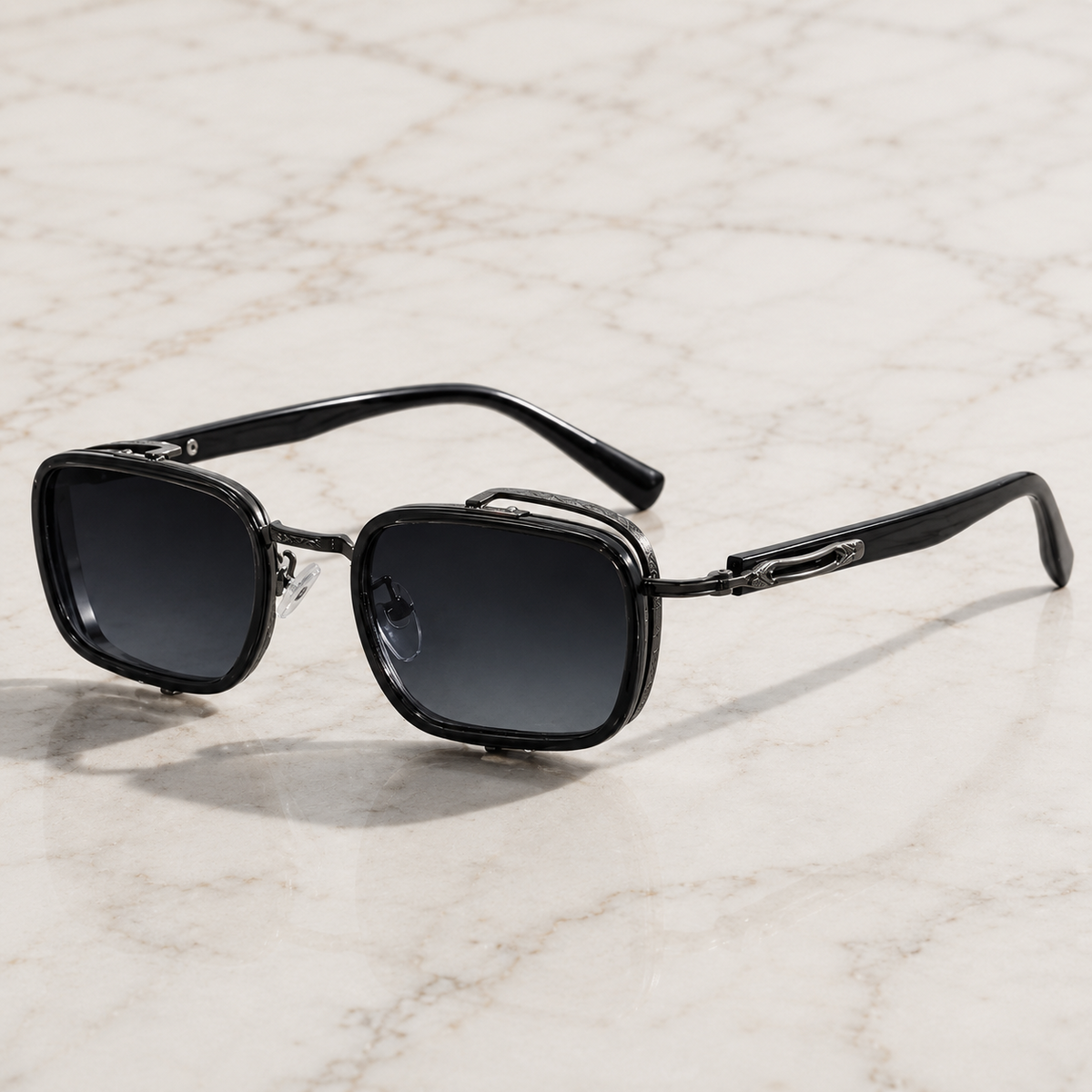 Halston Square Gradient Sunglasses