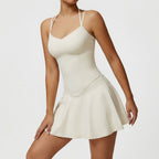 Aurelia Athletic Dress with Built-In Shorts