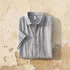 Harland Men's Linen Button-Up Shirt