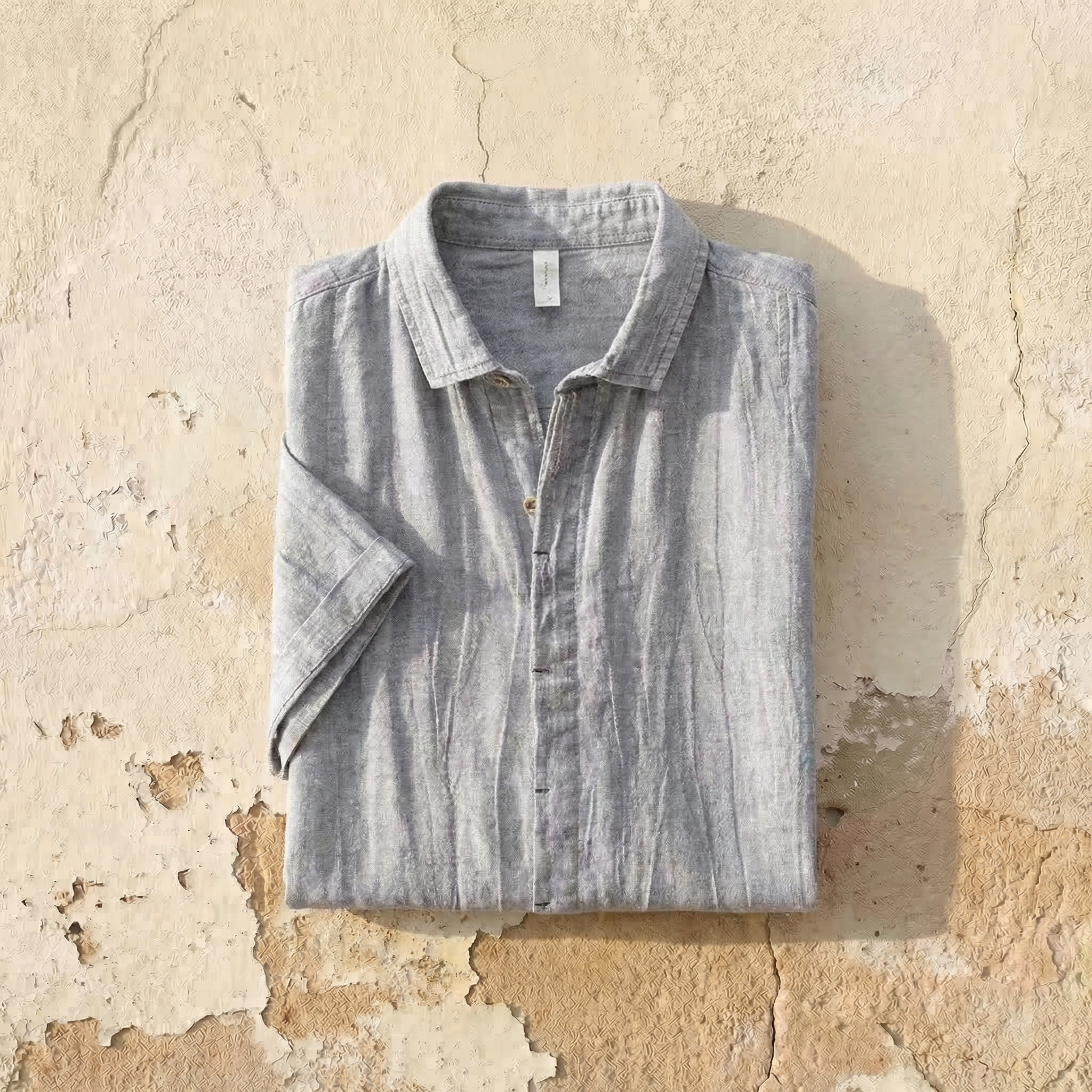 Harland Men's Linen Button-Up Shirt