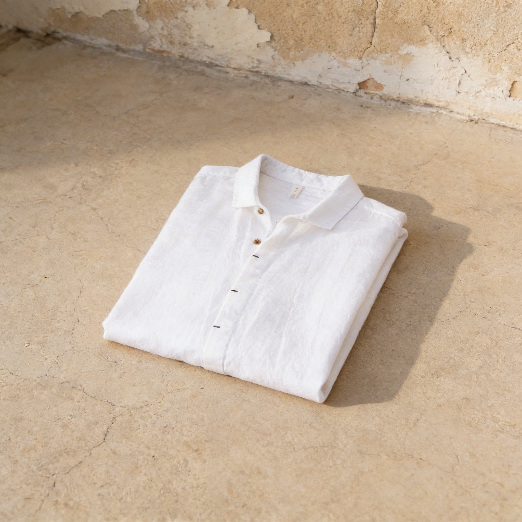 Harland Men's Linen Button-Up Shirt