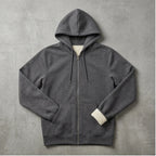 Fleece-Lined Zip Hoodie Fleece-Lined Zip Hoodie flat lay product photo