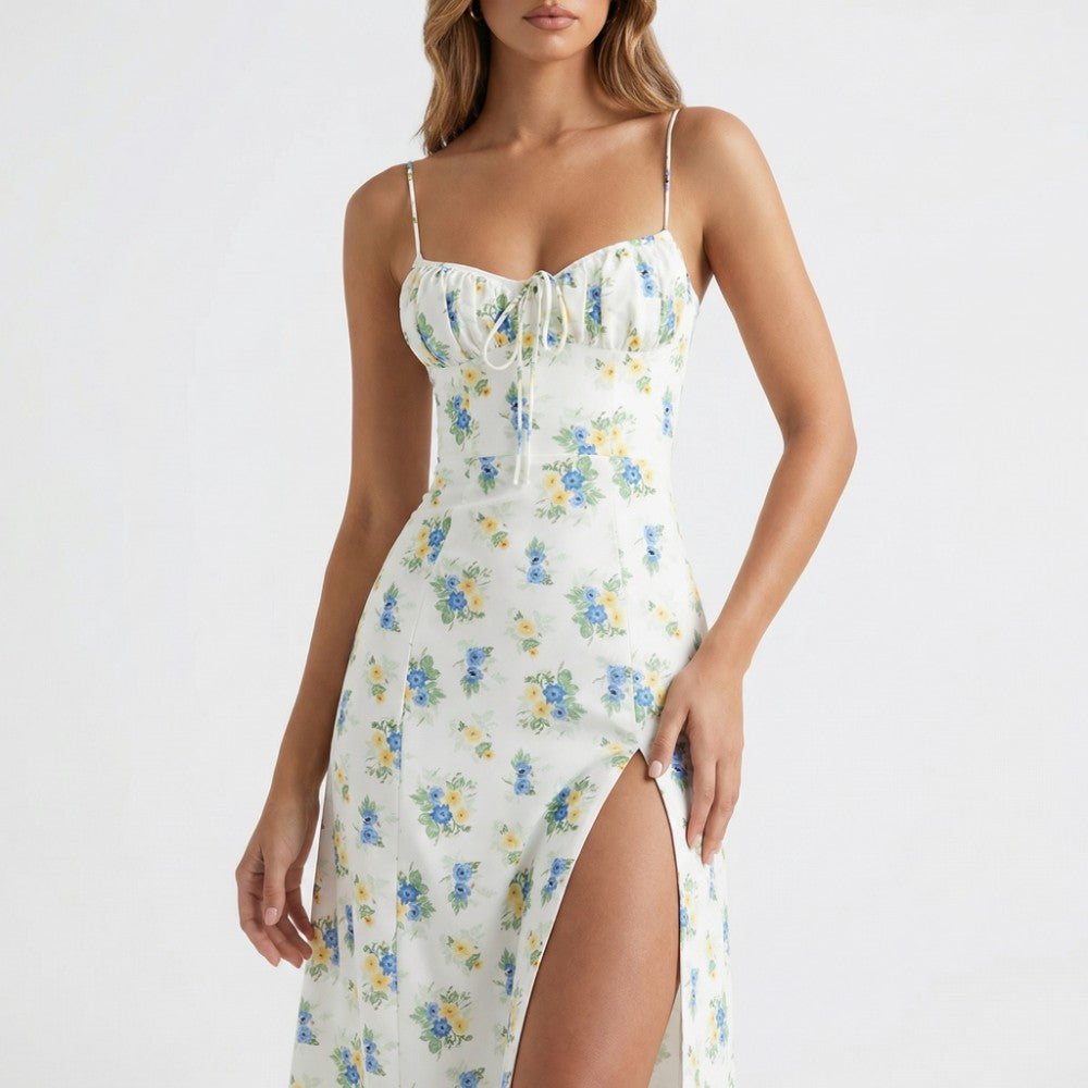 Lysander Floral Midi Slip Dress