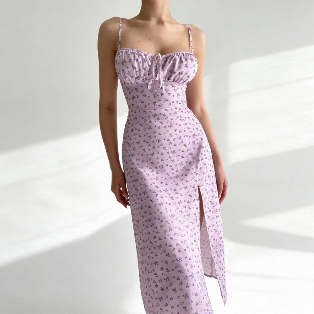 Lysander Floral Midi Slip Dress