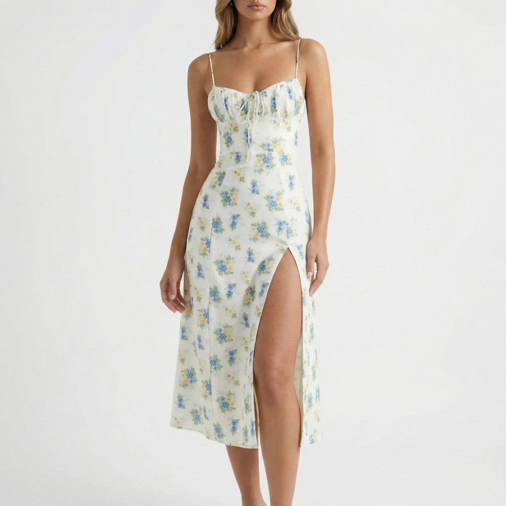 Lysander Floral Midi Slip Dress