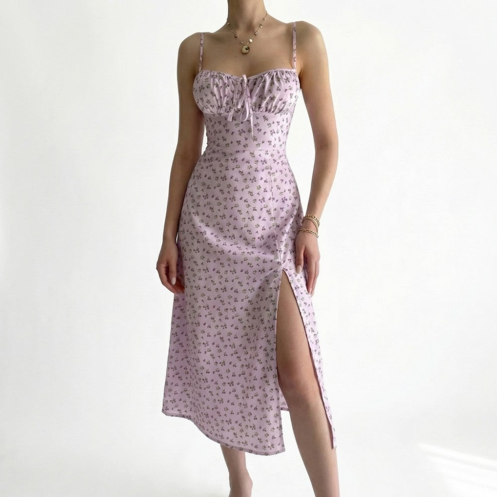 Lysander Floral Midi Slip Dress