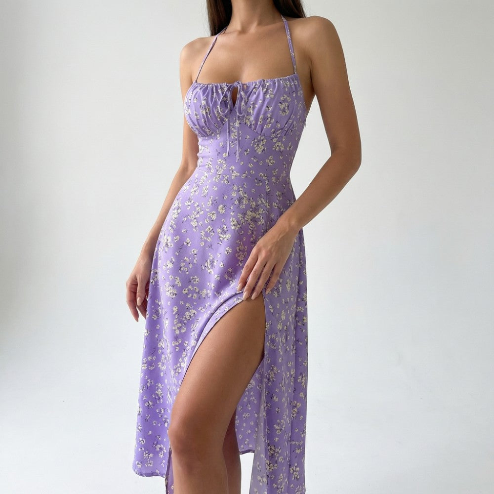 Lysander Floral Midi Slip Dress