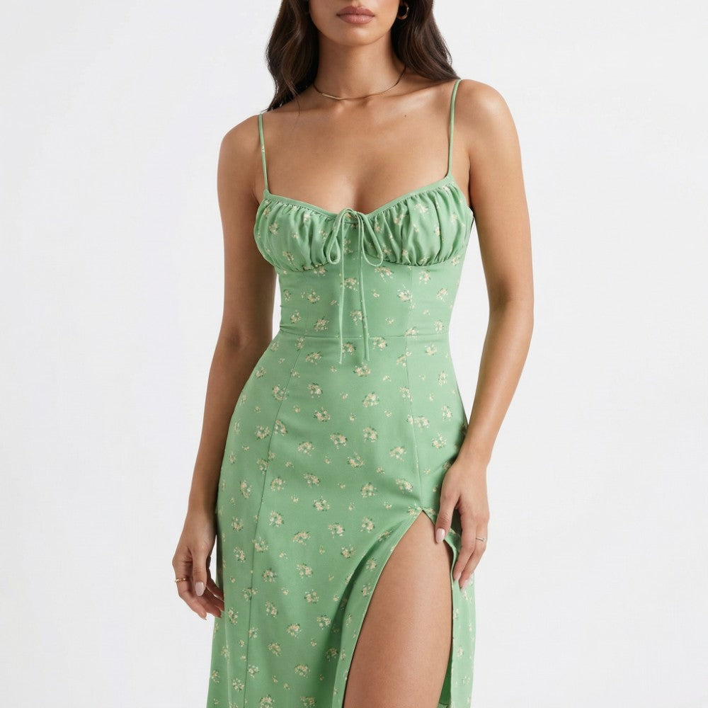 Lysander Floral Midi Slip Dress