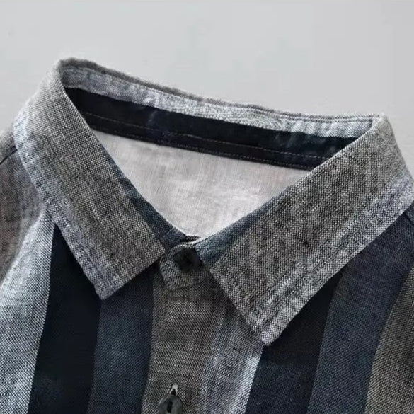Cortez Men's Linen Button-Up Shirt