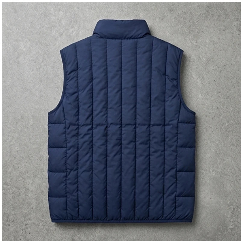 Packable Puffer Vest Packable Puffer Vest flat lay product photo - 3