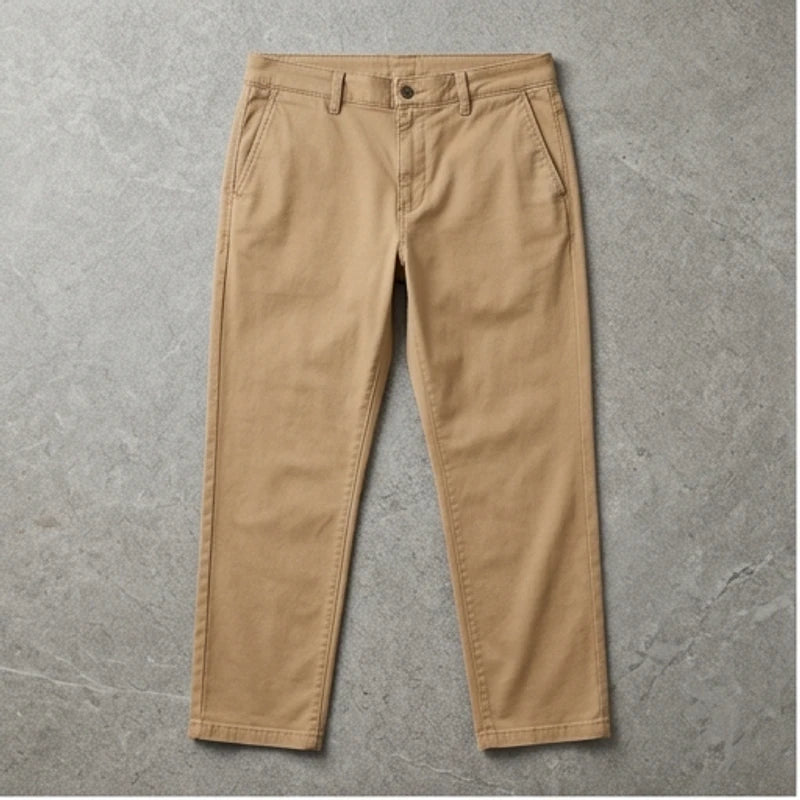 Relaxed Chino Pants Relaxed Chino Pants flat lay product photo