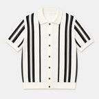 Hartley Men's Knit Button-Up Polo