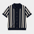 Hartley Men's Knit Button-Up Polo