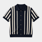 Hartley Men's Knit Button-Up Polo