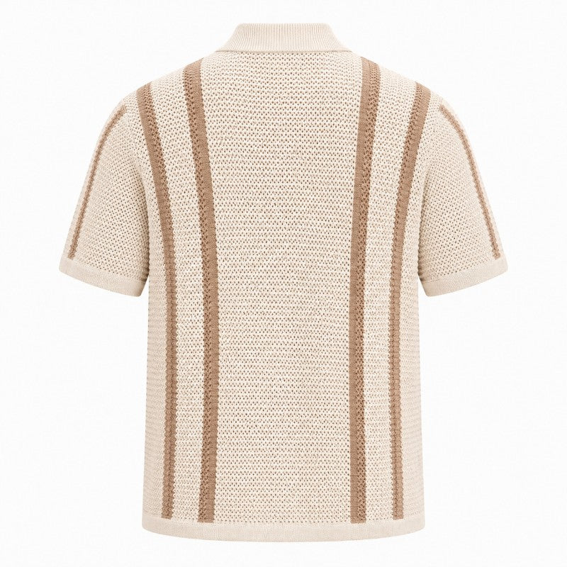 Ashmont Men's Knit Polo Shirt