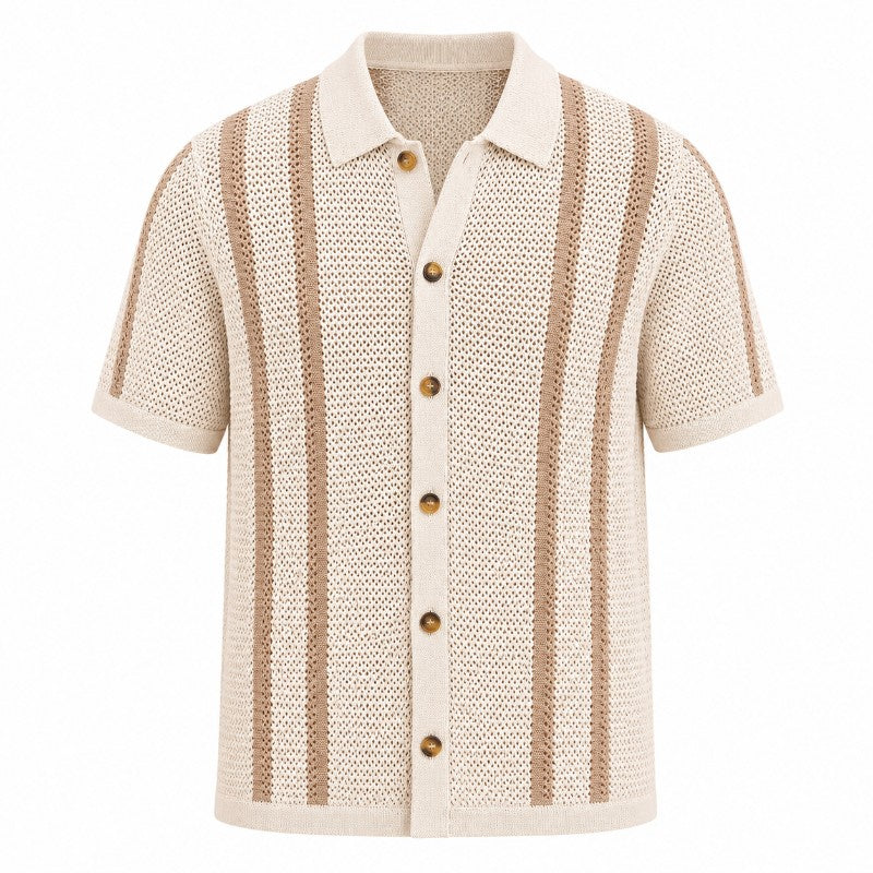 Ashmont Men's Knit Polo Shirt