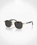 Lysander Round Metal Sunglasses
