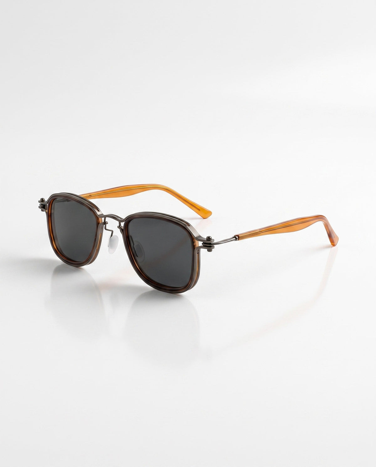 Lysander Round Metal Sunglasses