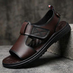 Corbin Men's Leather Fisherman Sandals