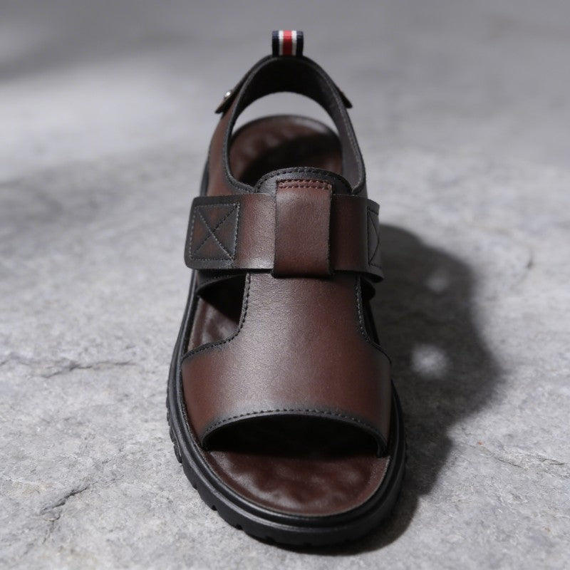 Corbin Men's Leather Fisherman Sandals