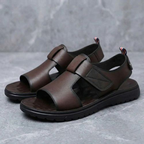 Corbin Men's Leather Fisherman Sandals