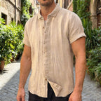 Grayson Men's Linen Button Shirt