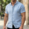 Grayson Men's Linen Button Shirt