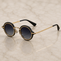 Lysander Gradient Round Sunglasses