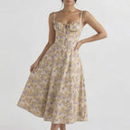 Briony Floral Midi Dress