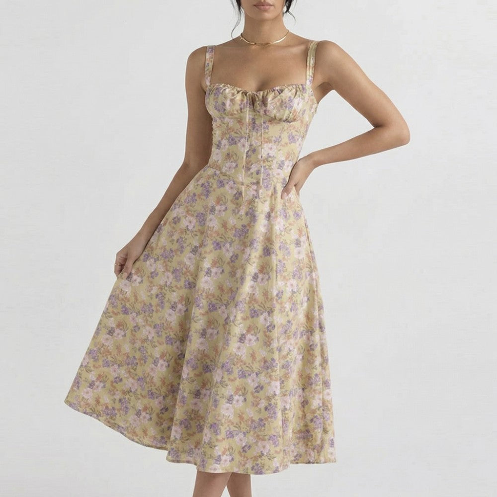 Briony Floral Midi Dress