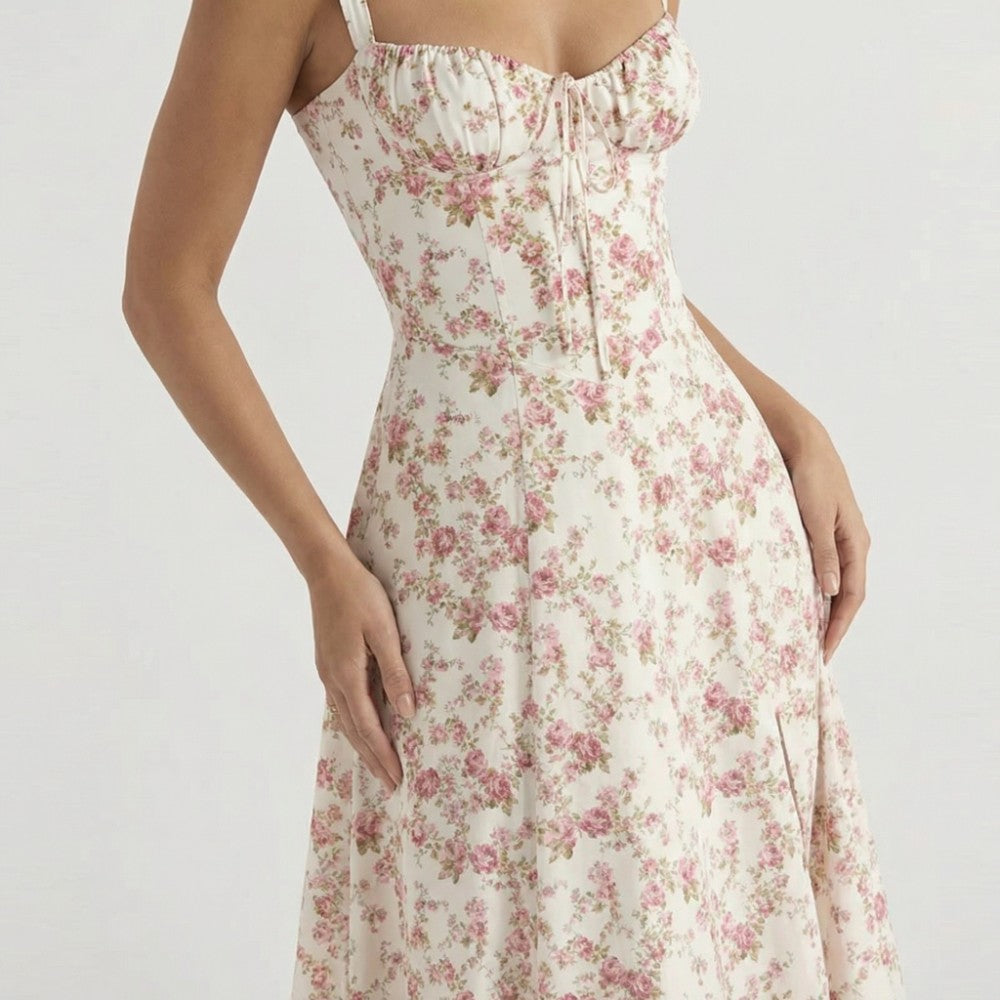 Briony Floral Midi Dress