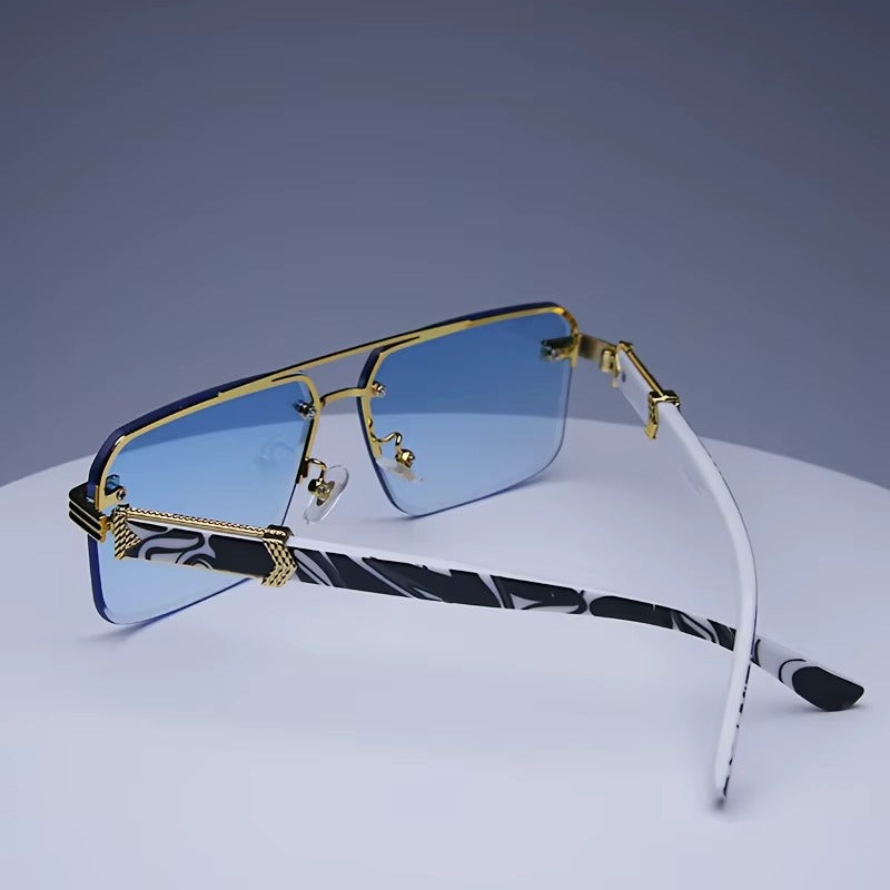 Gatsby Rimless Gradient Sunglasses