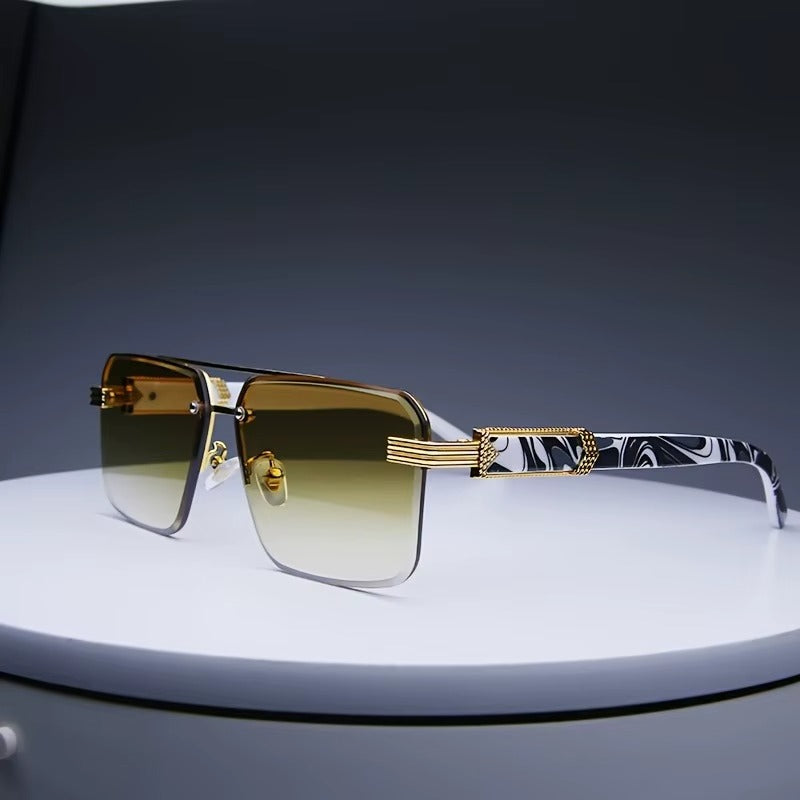Gatsby Rimless Gradient Sunglasses